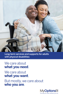 Long-Term Services and Supports for Adults with Physical Disabilities Brochure